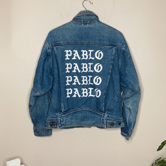 Yeezy Other - PABLO Kanye West Vintage Denim Jacket
